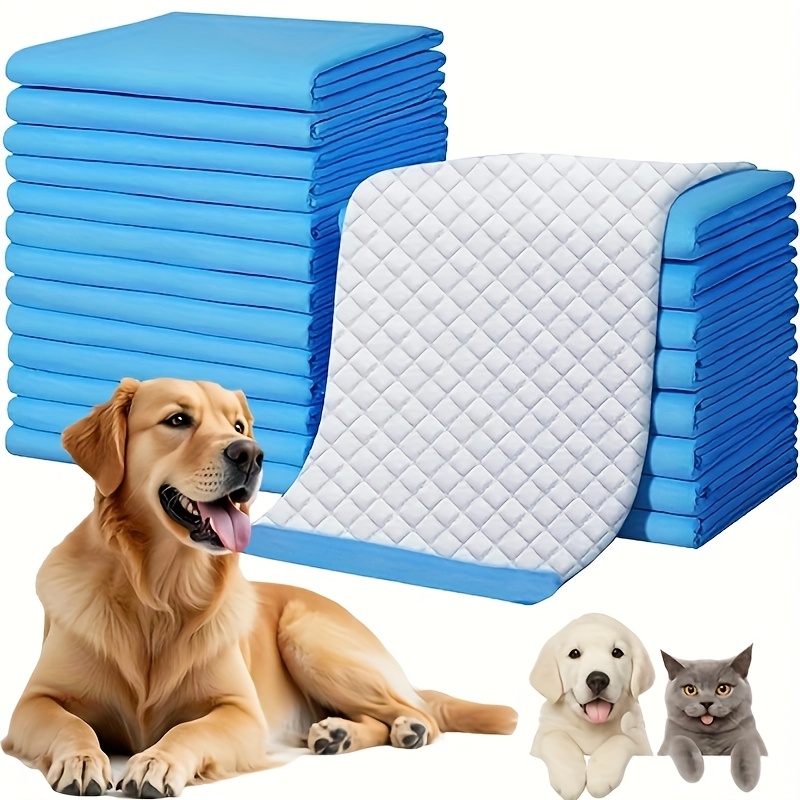 XXXXL 31*47in/ 32*36in Thickened Super Absorbent And Leakproof 8 Layers, Super Absorbent Dog Pee Pad, Disposable Potty Pad Dog Pee Pad Extra Large Suitable for Puppies, Surgeries, Cats, Rabbits