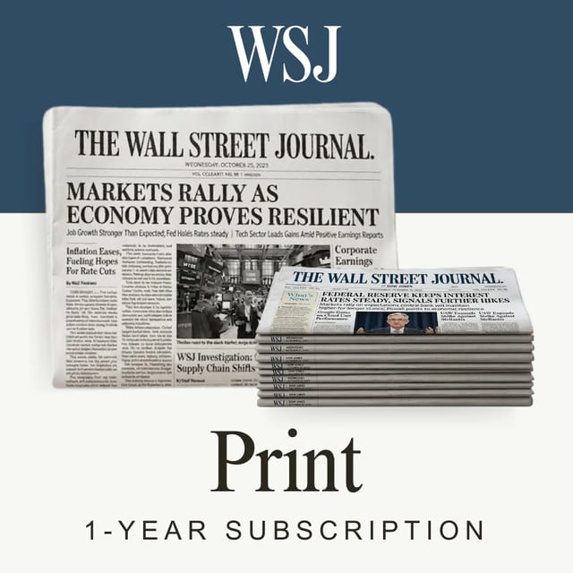 Wall Street Journal (Print) 1-Year Subscription